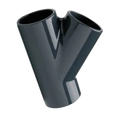 PVC - Te / Forquilha colar 45º 75mm