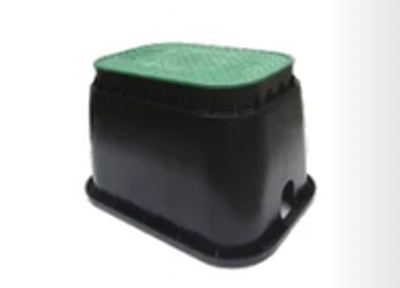 Caixa retangular p/ electrovalvulas