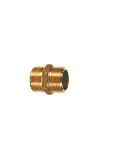 Latao - casquilho duplo 1/8"
