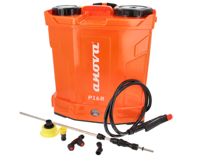 Pulverizador de mochila a bateria 12v 8ah / 7-8h 16lt P16B