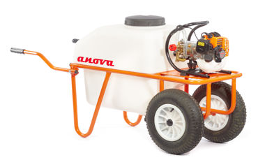Pulverizador de carrinho 2rodas 2T 26cc 100lts 18bar PC100-2