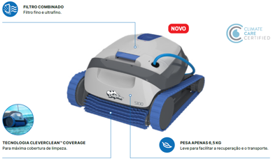 Piscina - Aspirador Dolphin S100