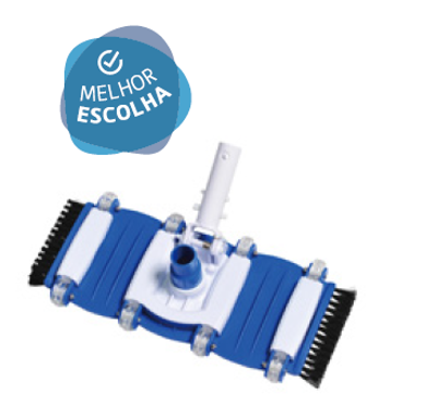 Piscina - Limpa fundos flexível borracha (fundo/lateral) PRO