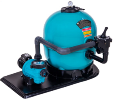 Piscina - Pack filtro 500 injetado + Bomba 0.75cv + ligações